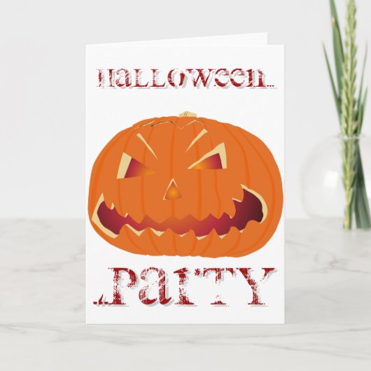 Carte Kine de pompage pour Halloween 5 (Devant)