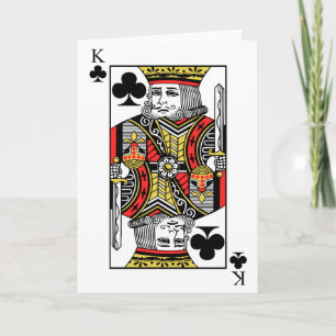 Carte King of Clubs