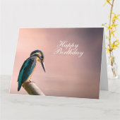 Carte Kingfisher (Fleur jaune)
