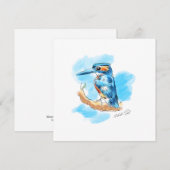 Carte Kingfisher (Devant / Derrière)