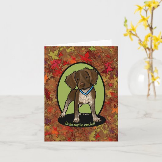 Carte KiniArt Roan Brittany AUTOMNE (Fleur jaune)