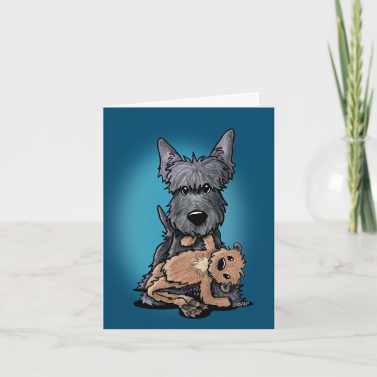 Carte KiniArt Scottie T Et Sassy Big (Devant)