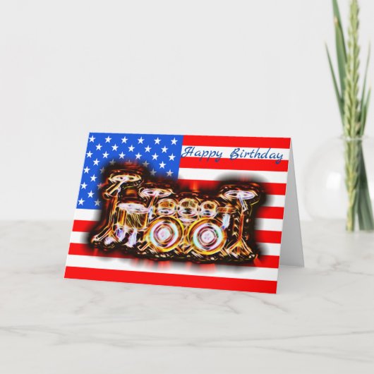 Carte Kit de tambour américain (Devant)