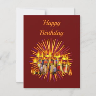 Carte Kit de tambour de joyeux anniversaire