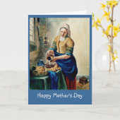 Carte "Kitchen Maid", Watercolor (Fleur jaune)