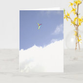 Carte Kite #1 (Fleur jaune)