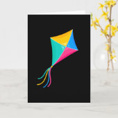 Carte Kite Flunt Kite Gift (Fleur jaune)