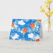 Carte Kites (Fleur jaune)