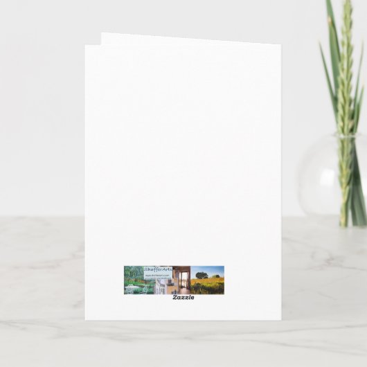 Carte "Kites on the Beach" (Dos)