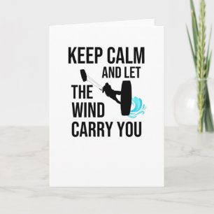 Carte Kitesurfing Kitesurfer Kiteboarder