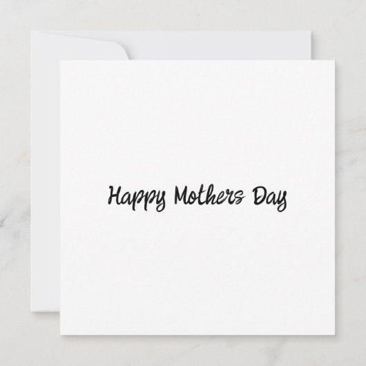 Carte Kitten Assis Dans Un Pot De Fleurs Chat Fête Des M (Dos)