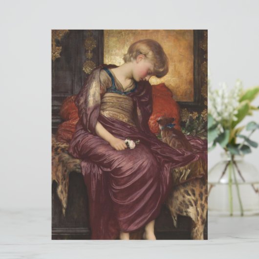 Carte Kitten (par Frederic Leighton) (Debout devant)