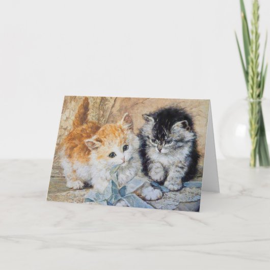 Carte Kittens, 1893 (Devant)