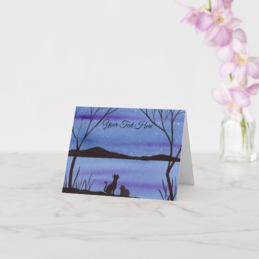 Carte Kitties (Orchidée)