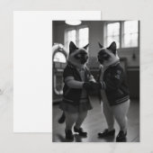 Carte Kitties Sock Hop (Devant / Derrière)