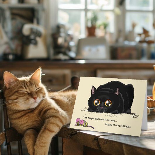 Carte Kitty Butt-Wiggle