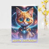 Carte Kitty de l'espace extra-atmosphérique : Le Ranger (Fleur jaune)