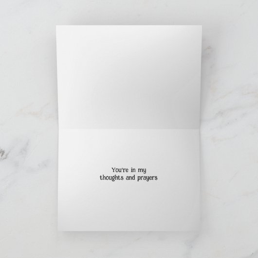 Carte Kitty Encouragement (Intérieur)