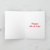 Carte Kitty fête 4 juillet (Intérieur)