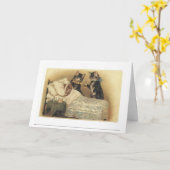 Carte Kitty Get Well (Fleur jaune)