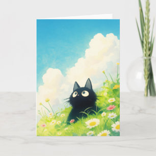 Carte Kitty Prairie Paisible
