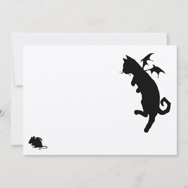 Carte Kitty volant (Devant)