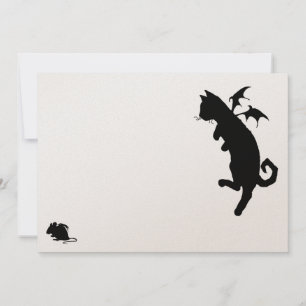 Carte Kitty volant