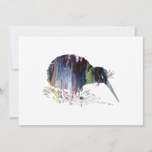Carte Kiwi Bird