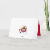 Carte Kiwi rouge et jaune (Dos)