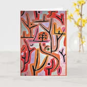 Carte Klee (Fleur jaune)