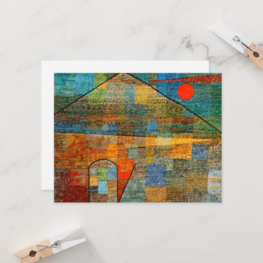 Carte Klee (Devant/Arrière en situation)