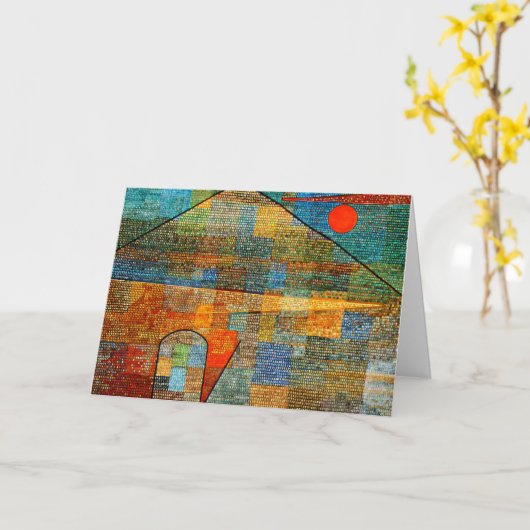 Carte Klee - Ad Parnassus (Fleur jaune)