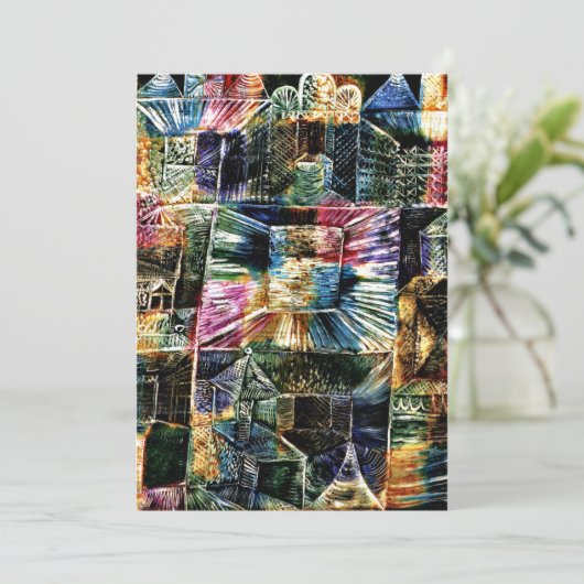 Carte Klee - Architecture des kiosques (Debout devant)