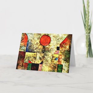 Carte Klee - Balloon rouge