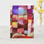 Carte Klee - Cette Fleur veut se fondre (Fleur jaune)