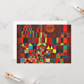 Carte Klee - Château et Soleil (Devant/Arrière en situation)