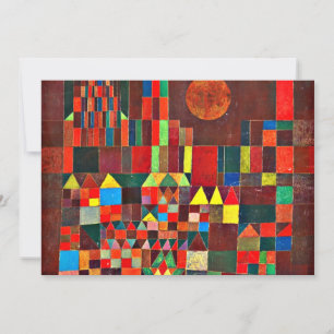 Carte Klee - Château et Soleil