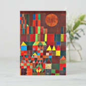 Carte Klee - Château et Soleil, (Debout devant)