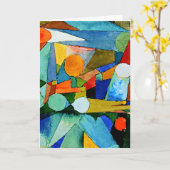 Carte Klee - Couleurs (Fleur jaune)