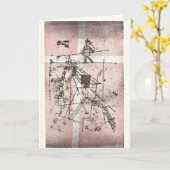 Carte Klee - Danseur de corde (Fleur jaune)