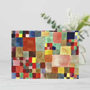 Carte Klee - Flore sur sable