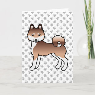 Carte Klee Kai Cute, Dessin Cartographique De L'Alaska R