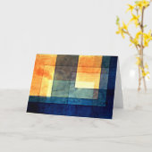 Carte Klee - Maison sur l'eau (Fleur jaune)