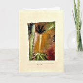 Carte Klee - Petit Arbre, art abstrait (Devant)