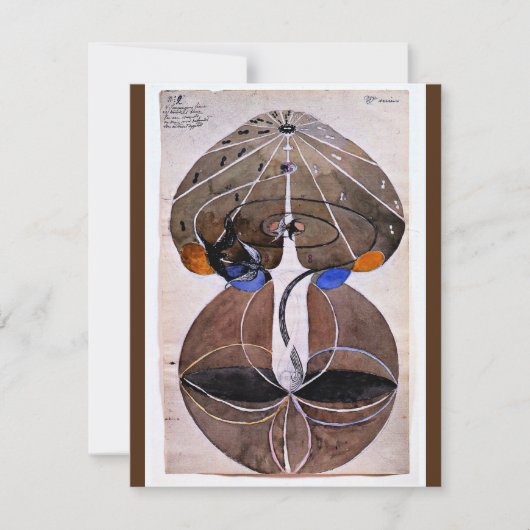 Carte Klint - Tree of Knowledge, No 2, série W, (Devant)