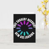 Carte Knee Surgery Recovery New Acl Loading Funny Get We (Fleur jaune)
