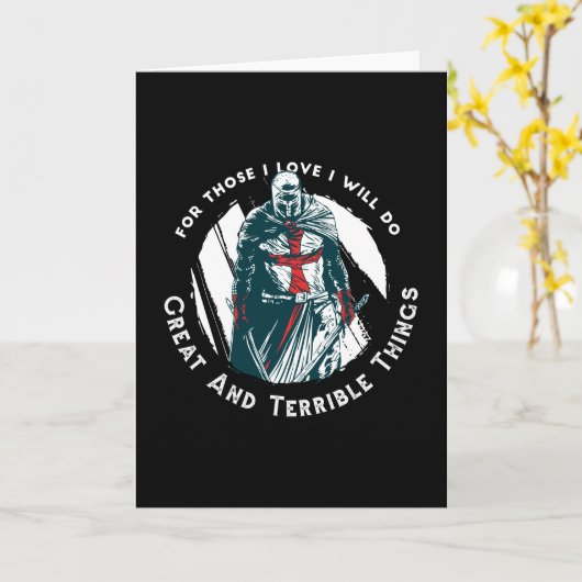 Carte Knight templar (Fleur jaune)