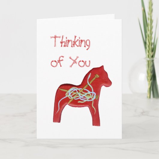 Carte Knitters Get Well (Devant)