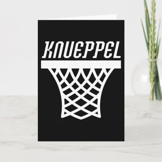 Carte Knueppel Sketll Amazing Fan Support 1  (Devant)