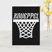 Carte Knueppel Sketll Amazing Fan Support 1  (Fleur jaune)